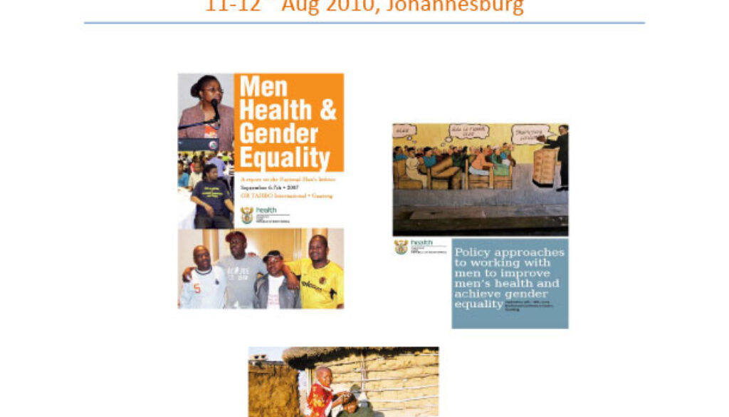 MenEngage Regional Conference to scale- up policy approaches to engaging men and boys for Gender equality in Africa
