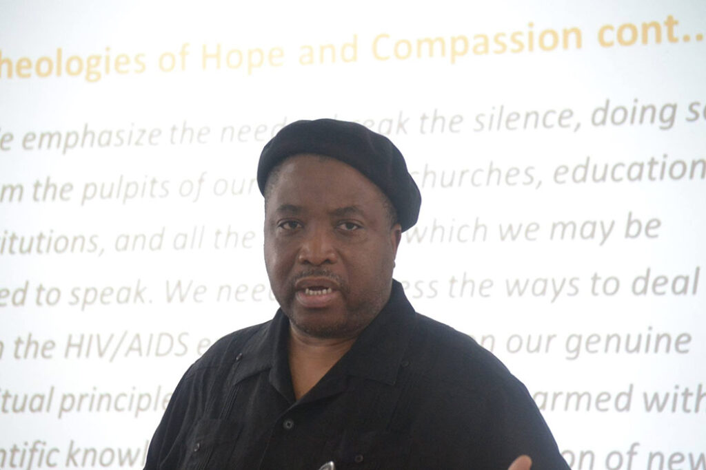 Bafana Khumalo questions religions’ influence over culture as part of our Women’s Health, Masculinities and Empowerment short course