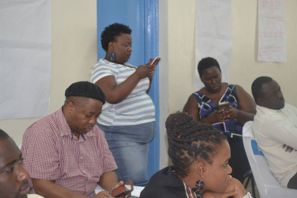 Photographs from Sonke’s short course on Women’s Health, Masculinities and Empowerment