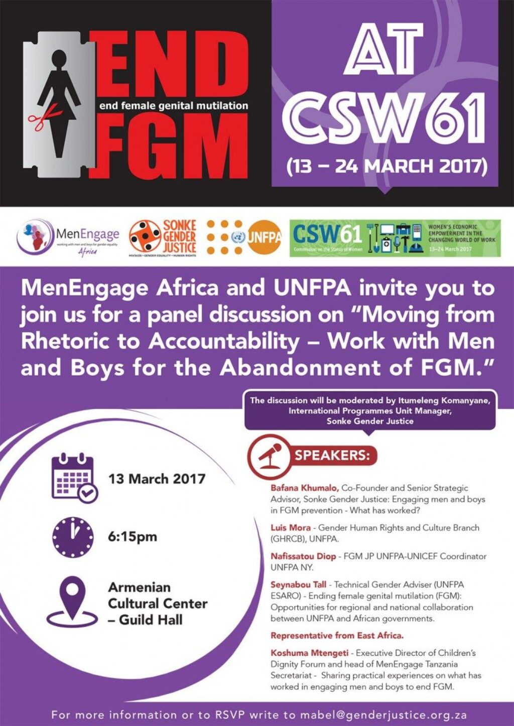 End FGM at CSW61