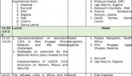 MEA Meeting Agenda