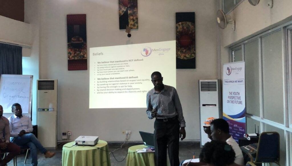 MenEngage Africa strengthens youth involvement in political, social and economic networking activities