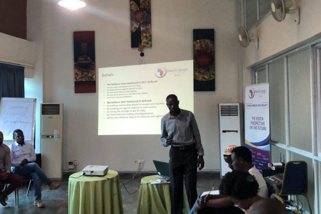 MenEngage Africa strengthens youth involvement in political, social and economic networking activities