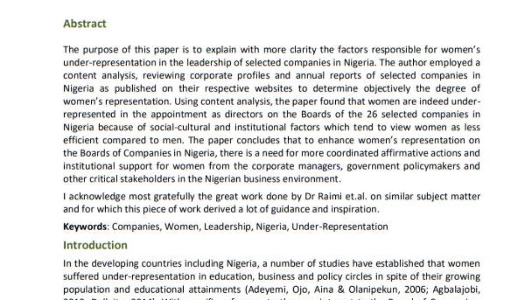 Workers Day 2020 Desiderata Gender Parity