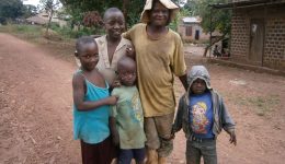 African Family Children Father