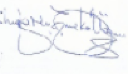 Dr Chris Ugwu Signiture