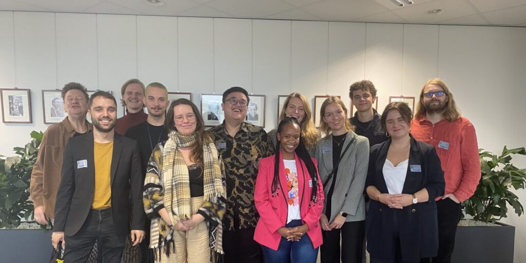 Ontlametse Raleru attends a meeting in Dutch Parliament on Youth Participation and Sexual Reproductive Health Rights (SRHR)