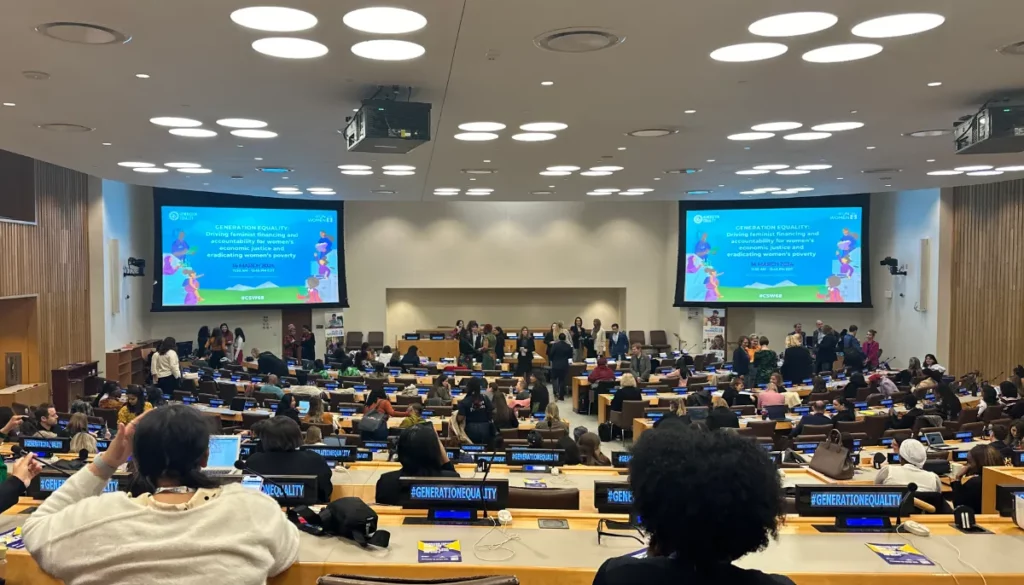 Accelerating gender equality in fragile settings: A focus on women and girls at CSW68