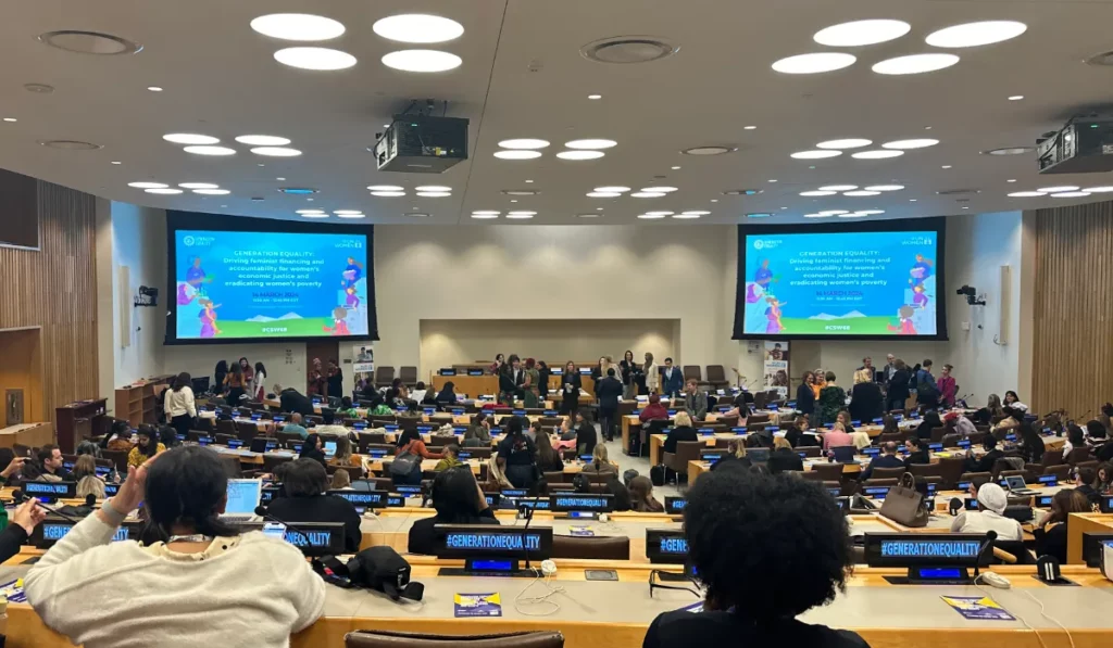 Accelerating gender equality in fragile settings: A focus on women and girls at CSW68