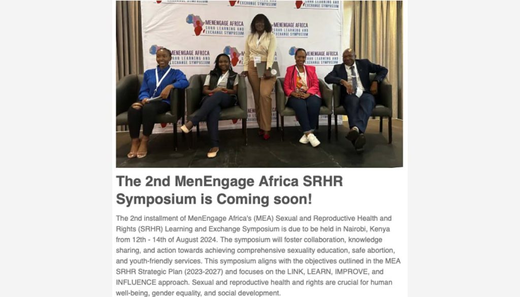 MenEngage Africa Q2 Newsletter