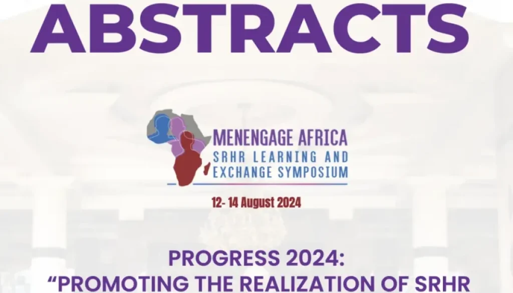 #MEASRHR2024 Abstracts - Progress 2024- Promoting the realisation of SRHR and gender equality across Africa