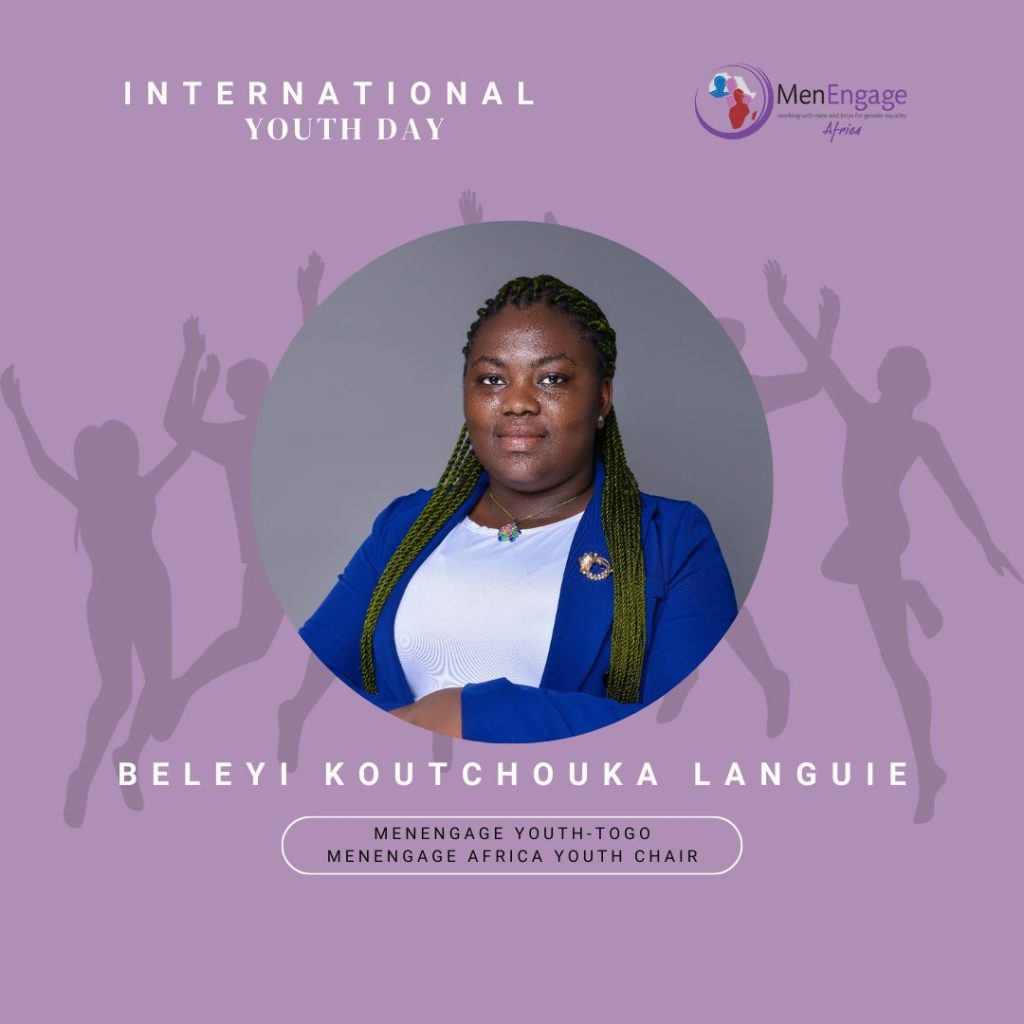 International youth day: Beleyi Koutchouka Languie, MenEngage Africa Youth Chair